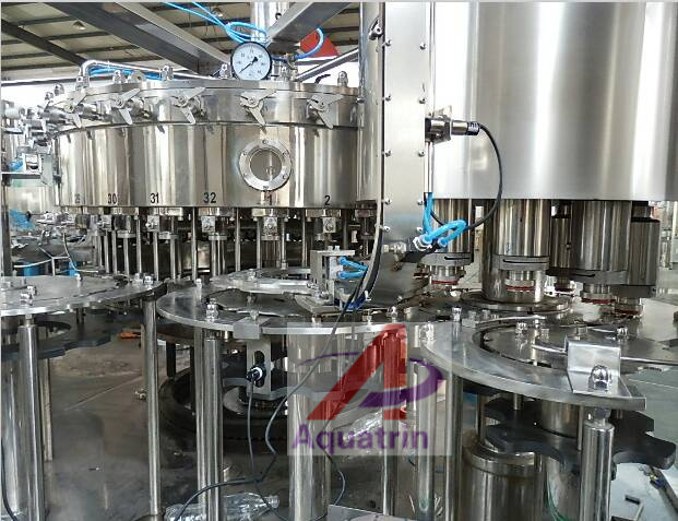 15000bph 7.5KW Carbonated Beverage Filling Machine Energy Drink Production Line