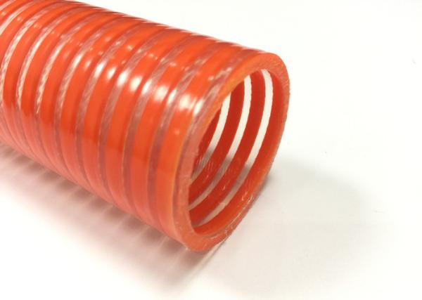 Heavy Duty PVC Suction Hose , PVC Helix Hose Abrasion Resistant For Water / Oil