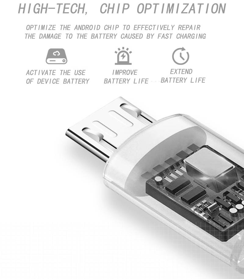 3 In 1 5V 3A Fast Charging USB Data Cable OEM 1.2m For IPhone