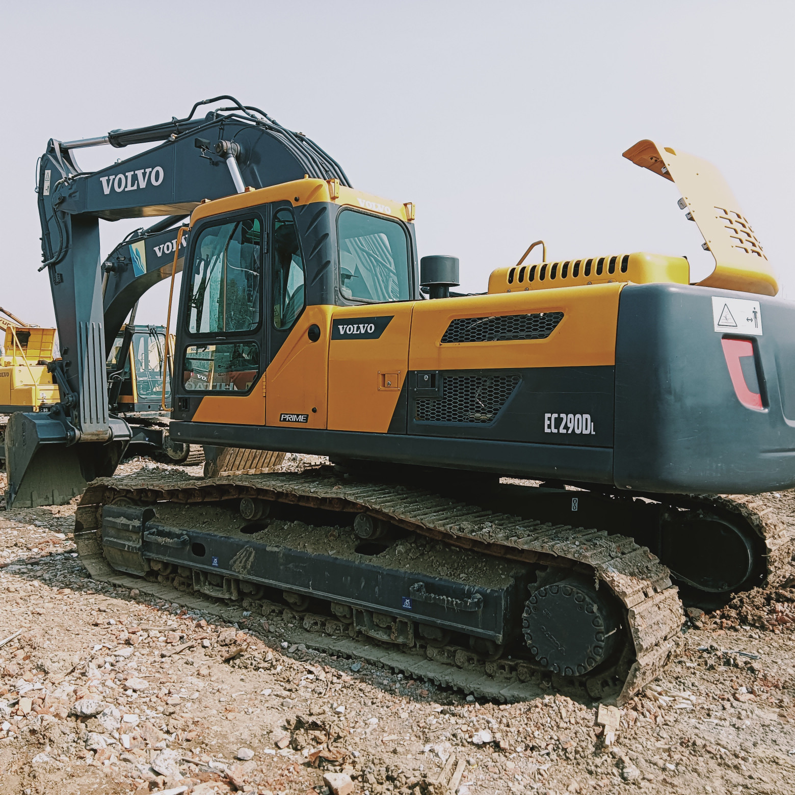 Secondhand Excavator Original VOLVO EC290D Used Hydraulic 30ton Crawler Digger