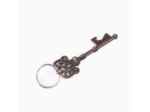 China Key Shape Wedding Favor Bottle Opener,Custom silver plating 3D key shape beer bottle opener, innovative wedding favor wholesale