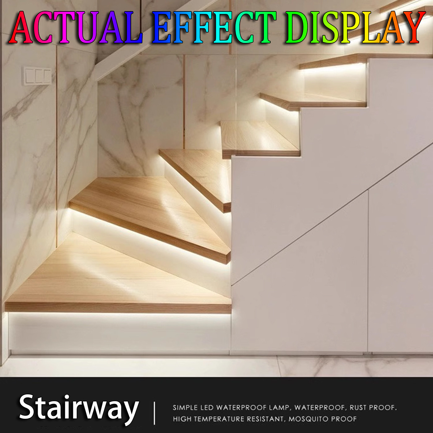 24V Low Voltage Bare Board Led Light Strip Self-Adhesive Light Trough 20 Meters No Voltage Drop 12V Three-Color Soft Light Strip Linear Light Source