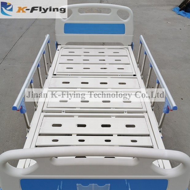 Two Functions Clinic Nursing Patient Adjustable Manual Hospital Bed