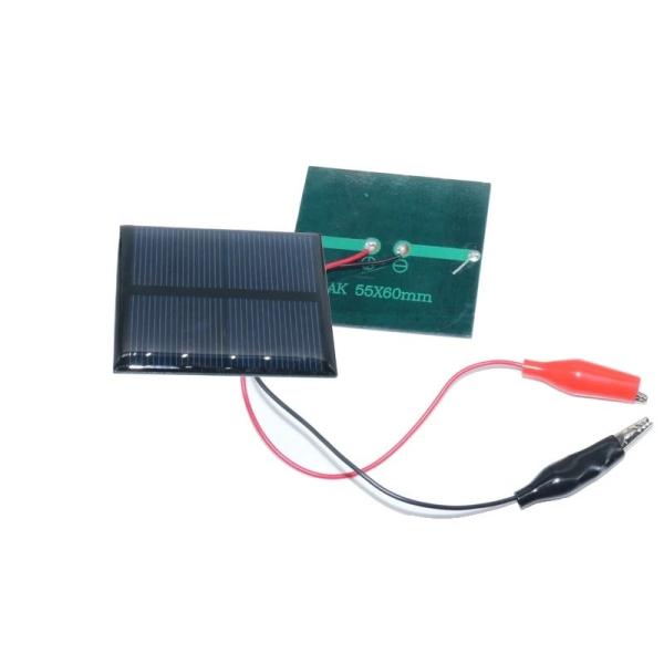Epoxy Mini Solar Panel Charger 1w 2w 3w 4w 5v 6v 7v Sunlight Power Bank Battery