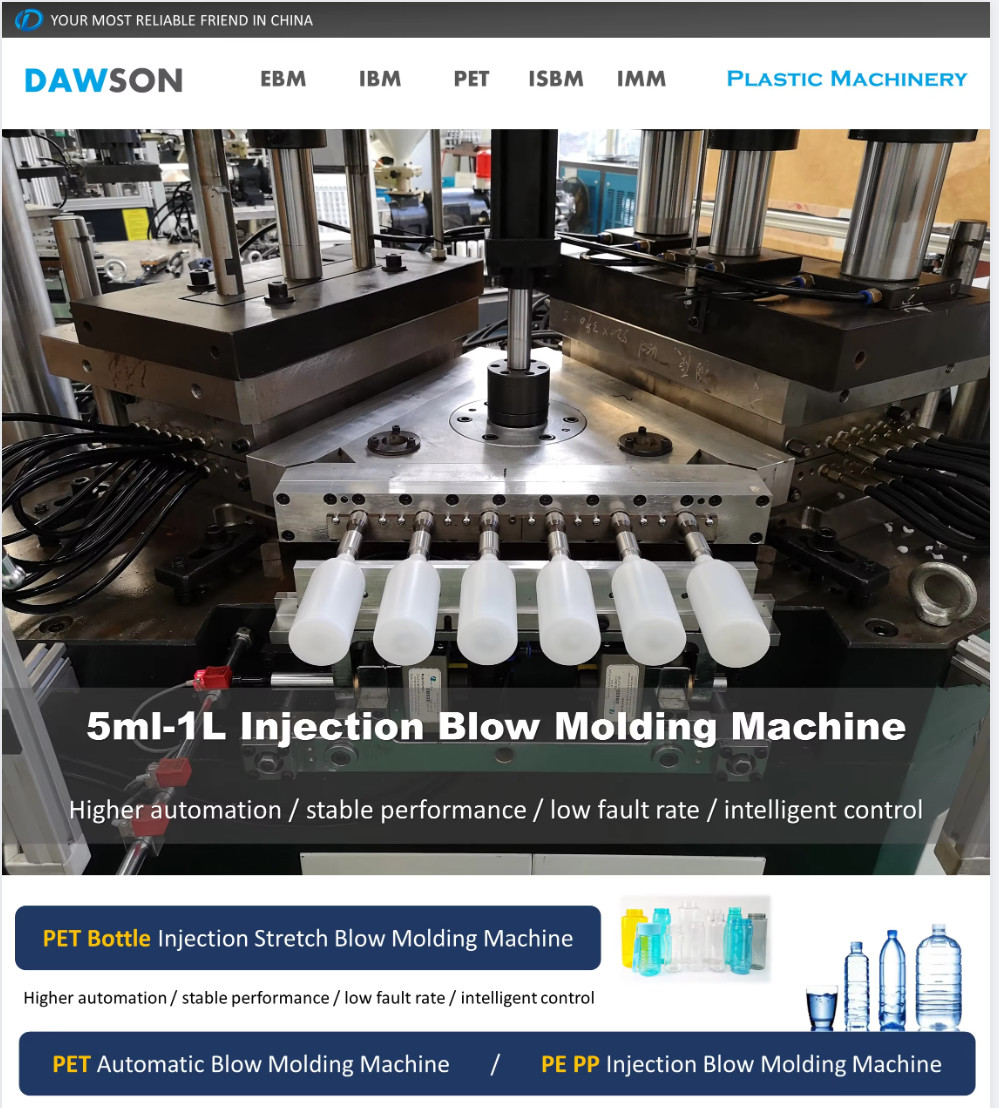 20ml 30ml Small Plastic PP PE Bottle Making Machine Injection Molding Machine