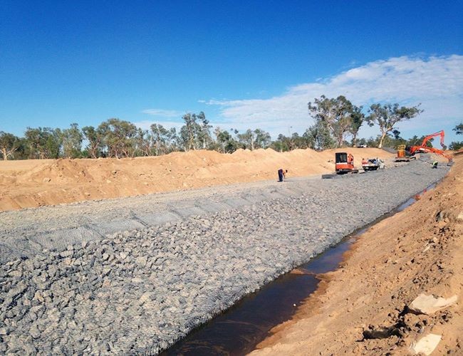 Riverside Protection 1x1x1 PVC Coated Gabion Box
