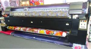 China Professional Dye Textile Fabric Sublimation Printer Eco solvent / DX7 Printhead wholesale