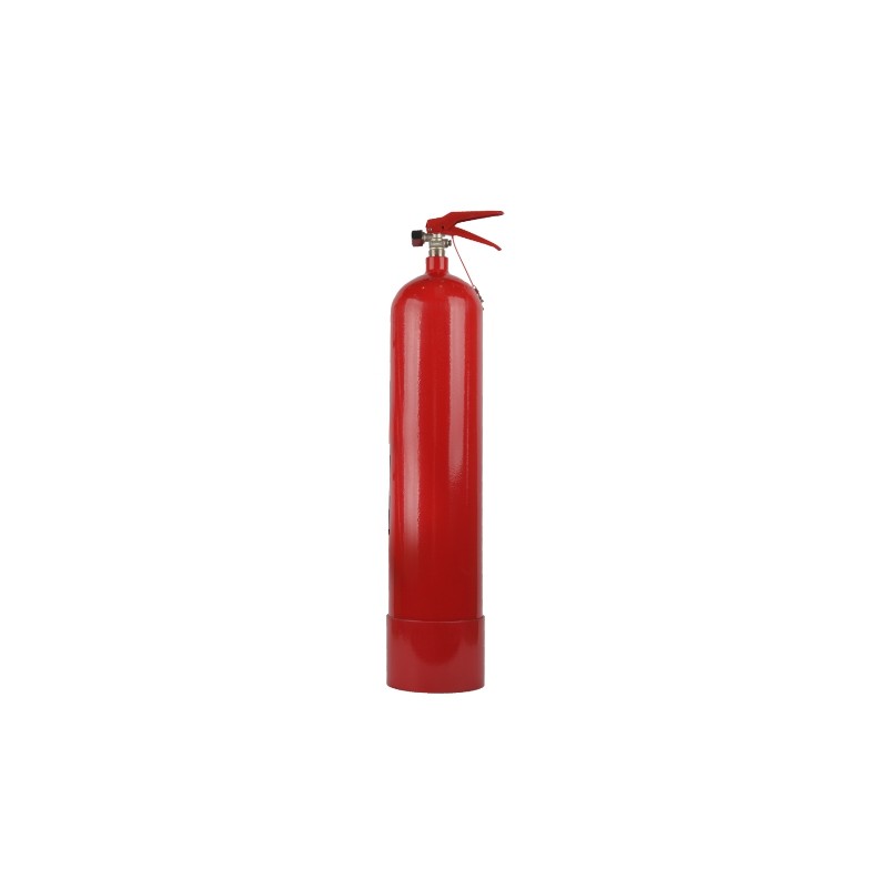 140mm Outer Diameter CO2 Fire Extinguisher 1.5m Hose 2.5kg Capacity Carbon Dioxide Fire Suppressor