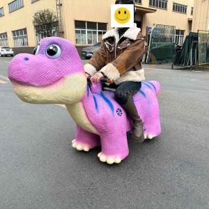 China Amusement Park Animatronic Electric Dinosaur Ride for Shopping Mall wholesale