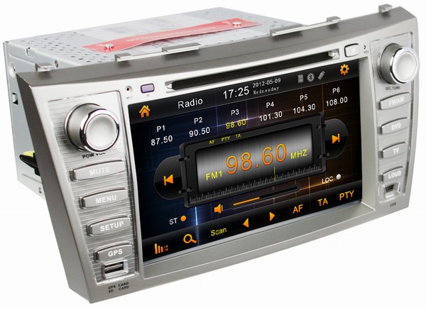 Car multimedia player for Toyota Camry 2007-2011 with car radio bluetooth gps OCB-8006