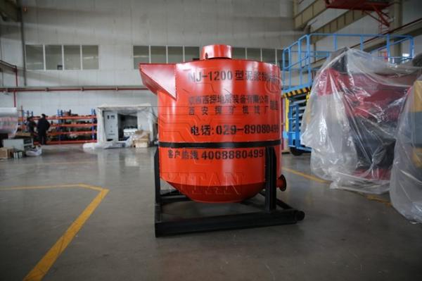 Quality 11KW 610rpm 1450L Neat Cement Grout Mixer Mixing Tank for sale