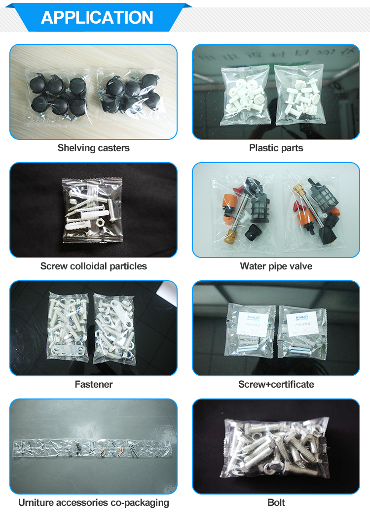 Easy Operation Manual Feeding Screw Hardware Accessories Automatic Toys Packaging Machine