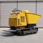 Hydraulic Rotation Mode Mini Dumper Crawler Maximum Rotation Angle 260