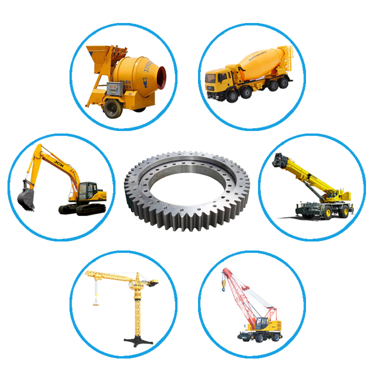 China supplier of slewing bearing used on bulldozer, grader slewing ring for machinery