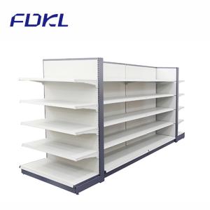 China Powder Coating Supermarket Display Shelving Anti Corrosion Easy To Install wholesale