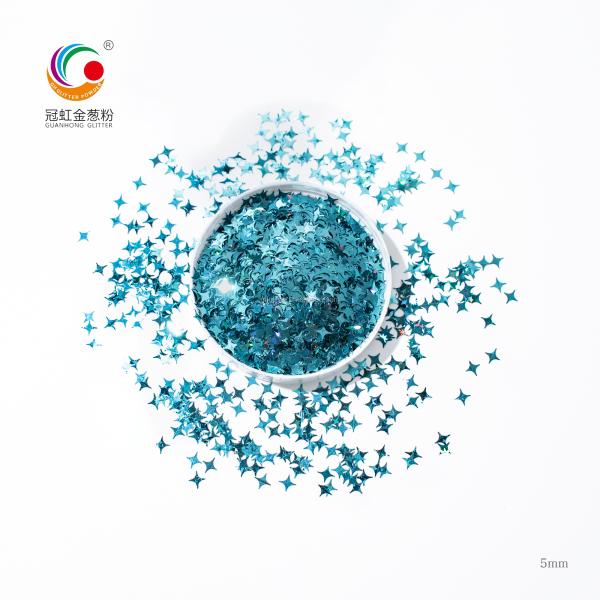 Star Flash Series PET Loose Glitter Powder Dust Quicksand Butterfly