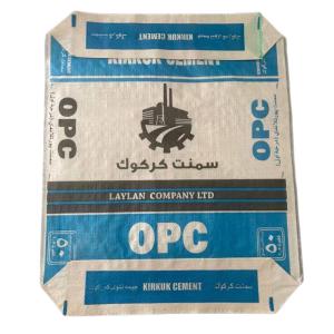 China Ad Star 50KG 40KG 25KG Cement Bags Block Bottom Woven PP Valve Bags wholesale