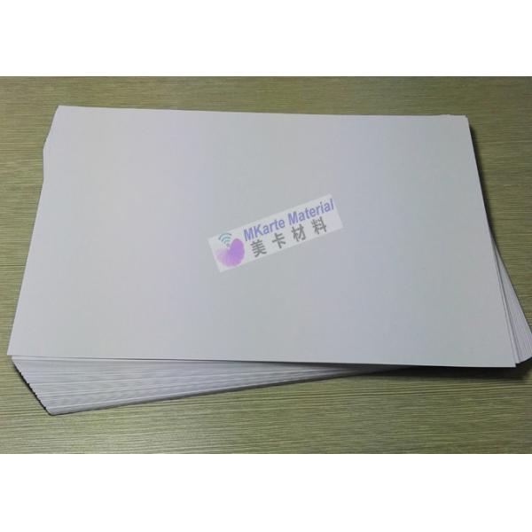 Recycled PVC Card Print Sheet 0.3mm Digital Printable Sheet PVC Card Plastic Materials