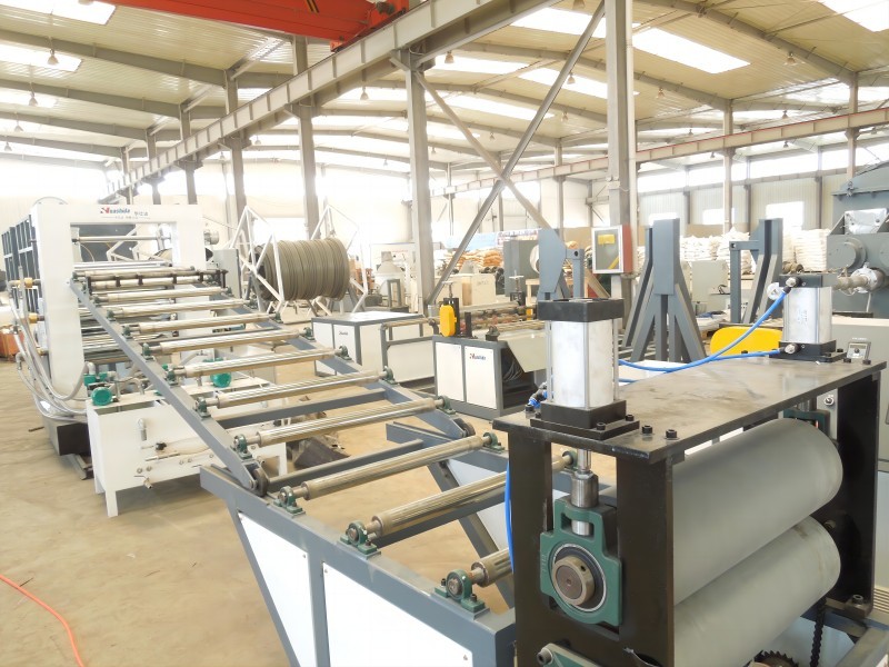 Three Calender Plastic Sheet Board Extrusion Line PLC Control