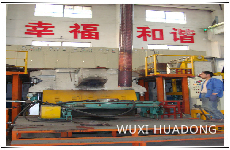 Rectangular Red Copper Vertical Continuous Casting Machine Automatic