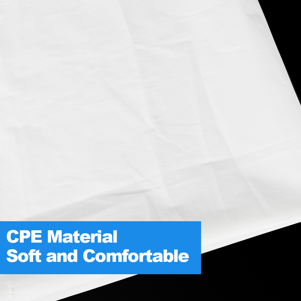CPE Sleeveless Disposable Medical Aprons Dustproof Non Sterile