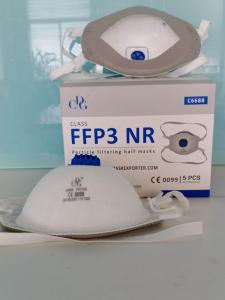China BFE 99% Anti Dust Headwear 4 Ply CE FFP3 Cup Face Mask wholesale