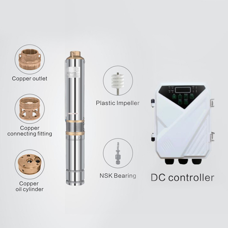 Dc Submersible Solar Water Pump 5hp 10hp 20hp Solar Water Pump Solar Pump Set For Agriculture