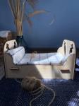 Guinea Pig Rabbit Bunny House Wooden Rabbit Bed 30х24х23cm