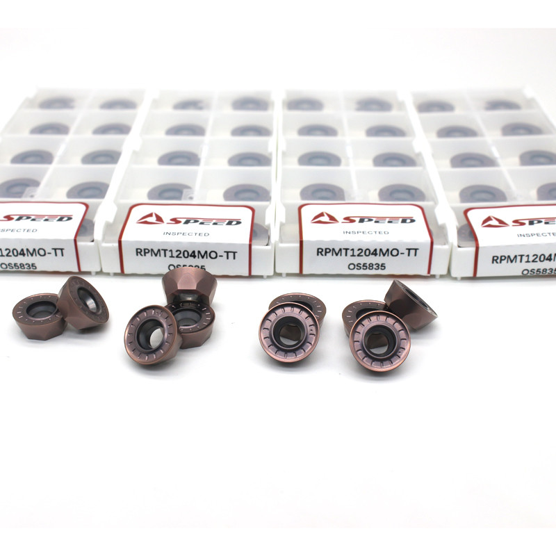 Carbide Milling Insert RPMT1204MO-TT rpmt Inserts for Steel Machining