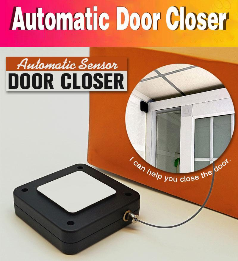 Automatic Sensor Door Closer Safe Operation Standard Closer with ABS Stainless Steel