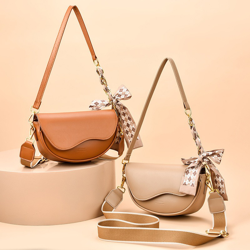 Lightweight Bag for Women 2024 Summer Versatile Textured Soft Leather Crossbody Bag