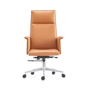 China XINYUANBAILI Leather Office Swivel Chair 68*64*114 60mm PU Castor wholesale