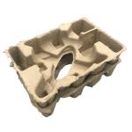 Thermoformed Moulded Pulp Tray ODM Available Natural Fiber Based Materials