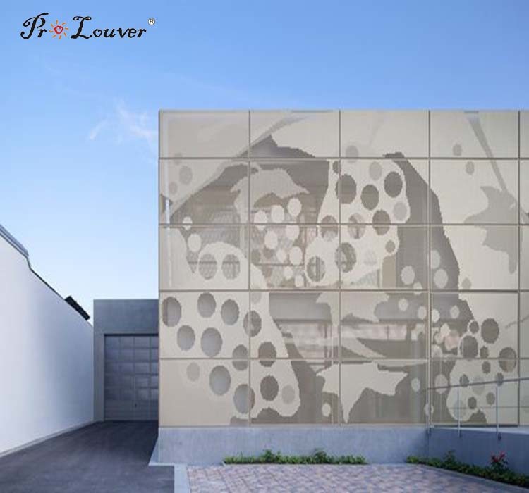 Interior/ Exterior Design Perforated Aluminum Customized Screen