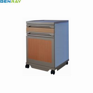China Hospital Medical Bed Side Cabinet Locker With Towel Hanger wholesale
