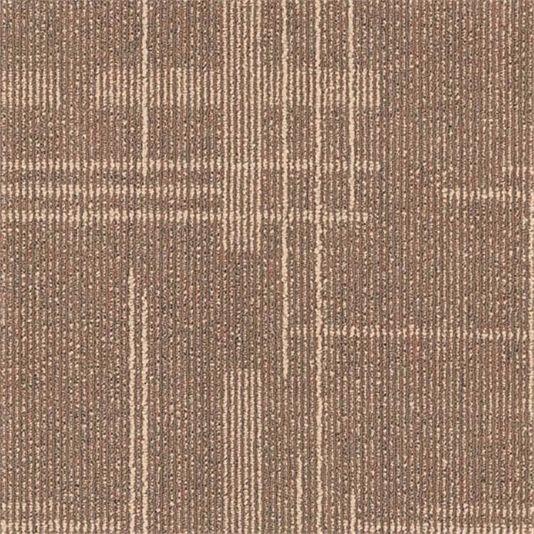 Stock grid pattern PP material hotel carpet tiles