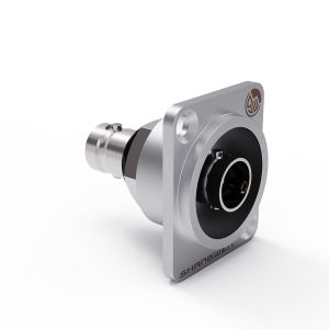 China Lightweight Industrial BNC Video Connector Female BNC Panel Mount Chassis Socket Adapter Welding Free Industrial BNC Connector on sale