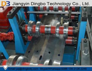 China 10m/Min Cr12Mov Blade Metal Guardrail Roll Forming Machine wholesale