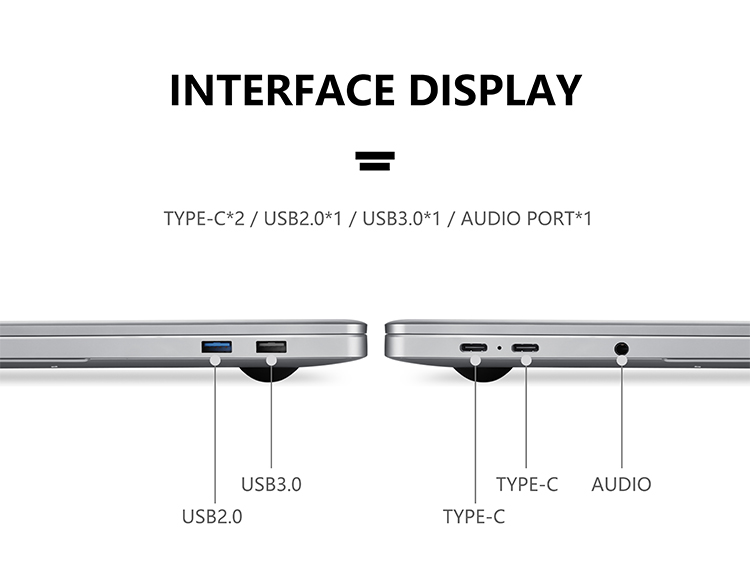 Ultra-Thin Backlit Keyboard Laptop with Plastic Body Material and I7/R5/R7/R9 Processor