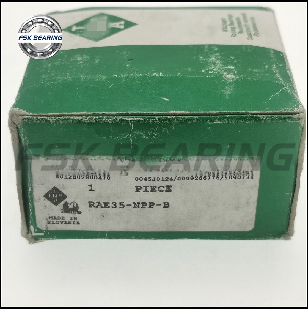 USA Market GRAE35-XL-NPP-B Radial Insert Ball Bearing 35*72*38.9 mm Gcr15 Chrome Steel