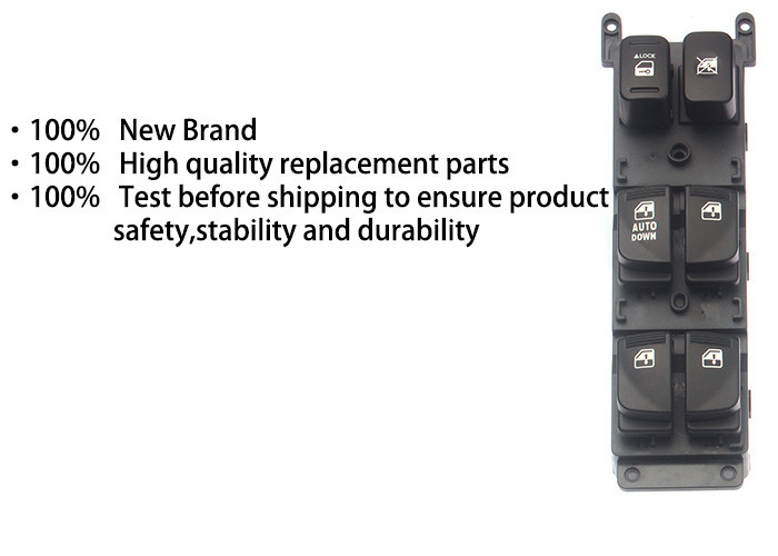 Auto Power window switch Front Left for Hyundai Accent four door with light 2006-2011 OE 93570-1E110