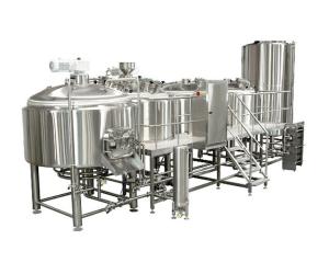 China Electric Heating Small Brewery Equipment 500L Commercial Brew Kettle Eco Friendly wholesale