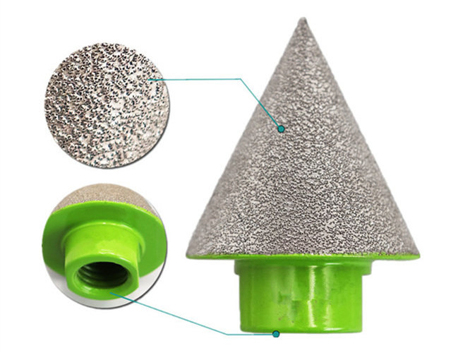 Chamfer 35mm Granite Porcelain Tile Router Bits M14 Thread