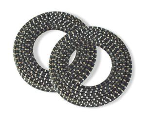 China SGS Granite Cutting 11mm Diamond Wire Saw Blade wholesale