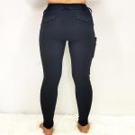 XXS - XL Womens Horse Riding Leggings Tights Black No Slip Silicone Printing