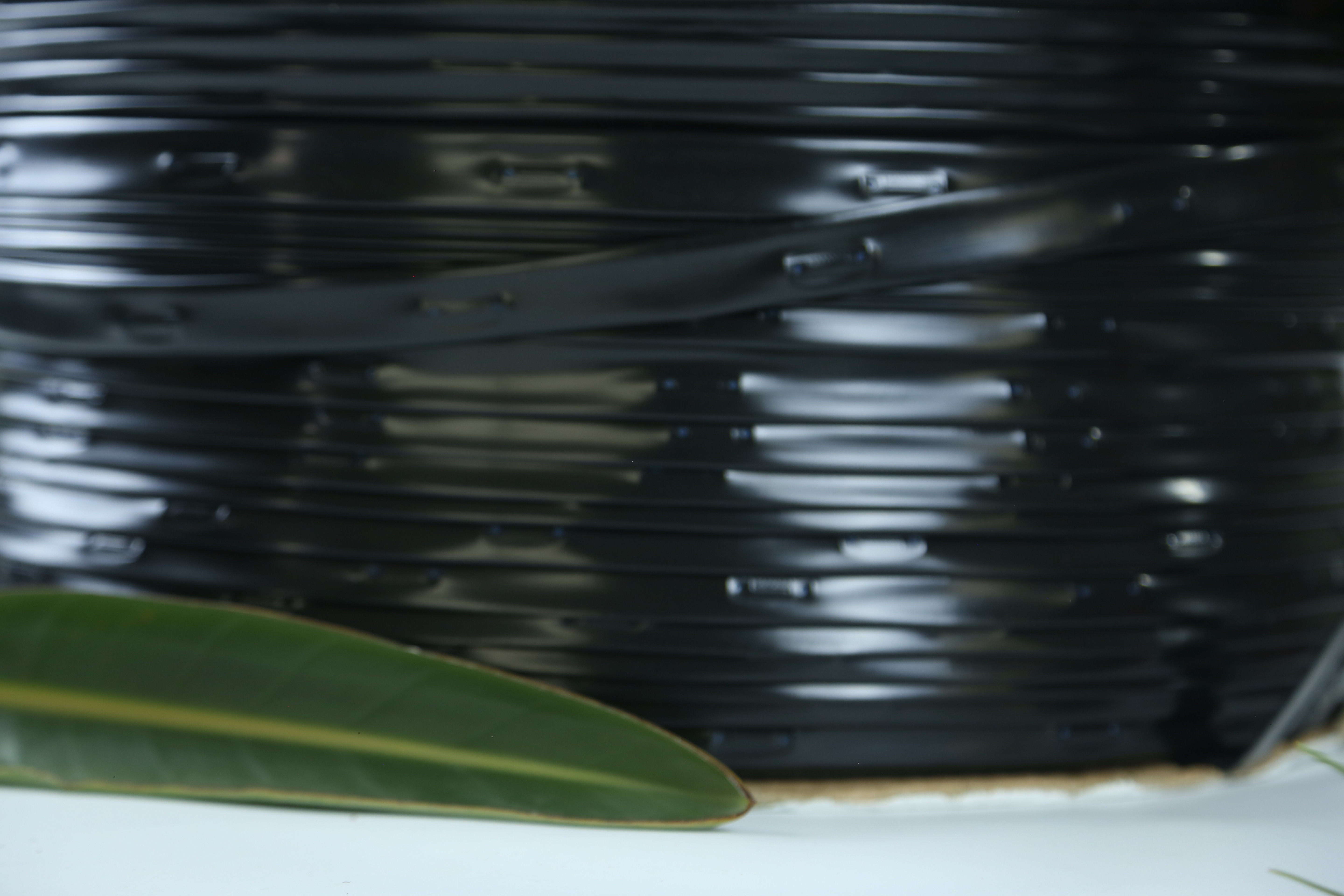 Double Layer 16mm Drip Tape Agricultural OEM With Dripper Spacing 0.2m-1.25m