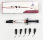 Dental Filling Material Superfil Nano Hybrid Flowable Light Curing Composite