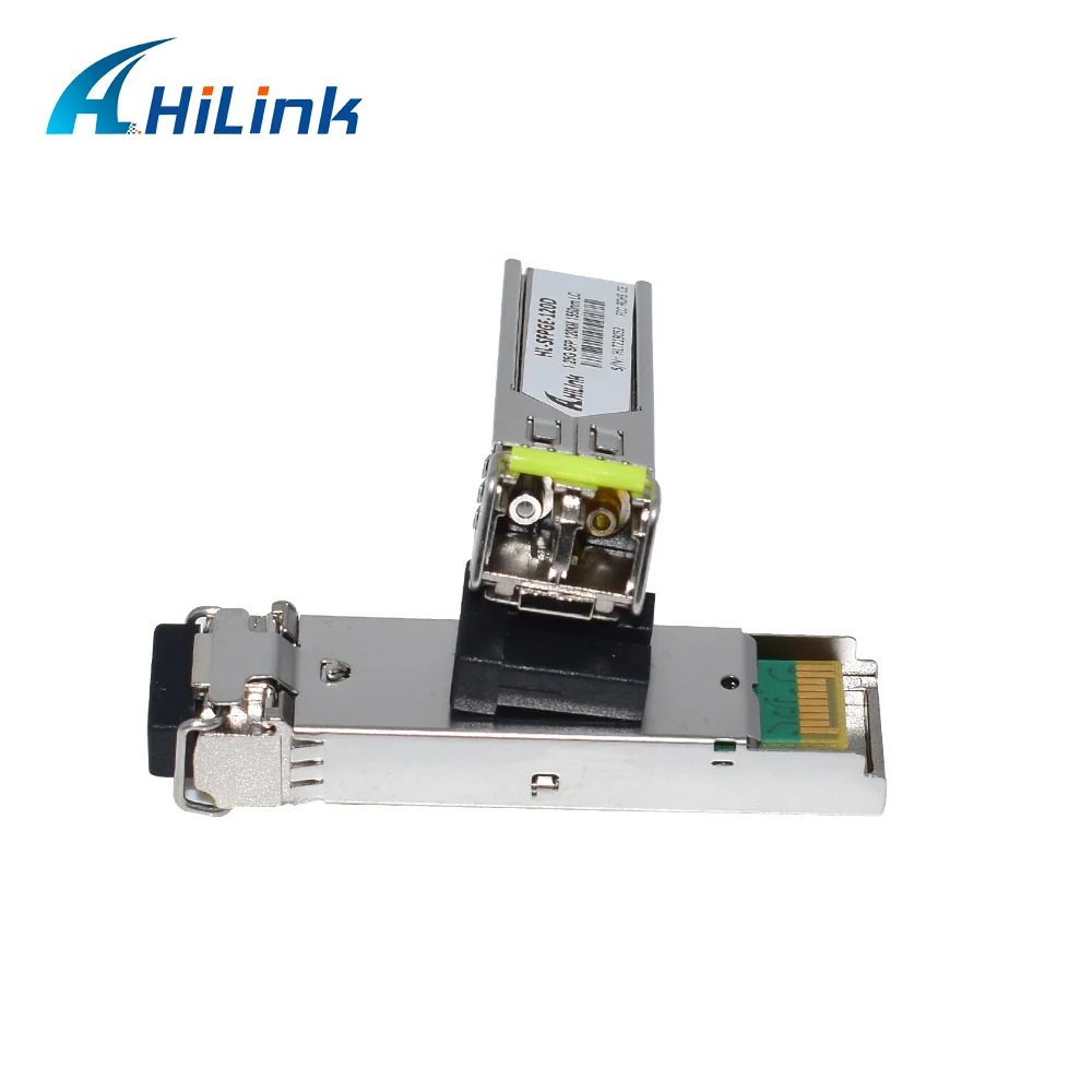 1000BASE 1.25G 1550nm 120KM LC Connector WDM SFP Transceiver Module