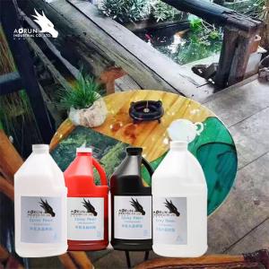 China UV Proof Countertop Epoxy Resin Rigid Casting Jewelry Making River Table wholesale
