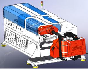 China 3D Simulation Pipe Bending Equipment CNC45XE Left And Right Coaxial Tube Bender wholesale